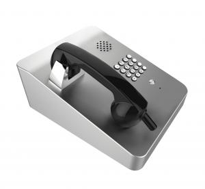 China Desk Mounting Vandal Resistant Telephone VoIP Waterproof Public Phone on sale