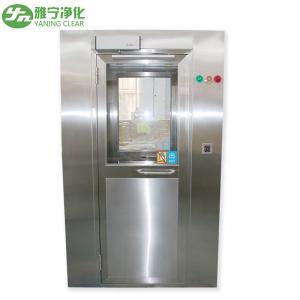 Best YANING Factory Cleanroom Air Shower Stainless Steel Air Shower With Single Swing Door wholesale