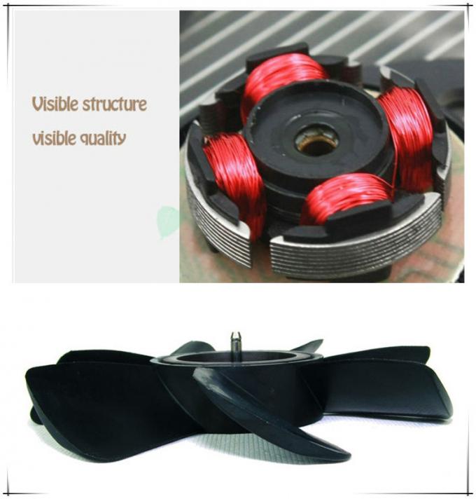 Super Mini Round IP57 DC Axial Fans / Laptop Cooling Fans High Speed