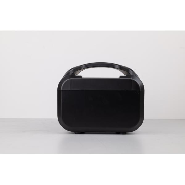 600W Matt Black Plastic Enclosure High Efficiency MPPT Support Solar Mobile Power Bank With Bluetooth