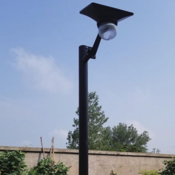 5W Integrated Polycrystalline Silicon Solar Panel Flashlight