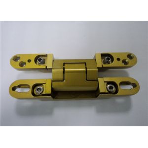 Best Chrome Painted / Gold Painted 3D Adjustable Concealed Hinge 135x18x21 mm wholesale