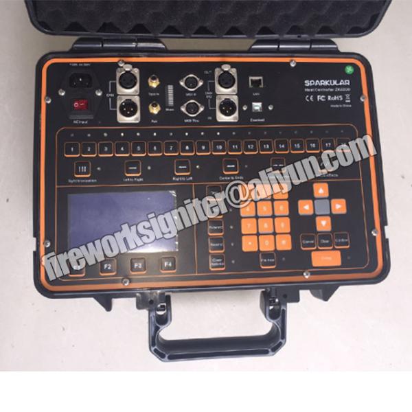 Cheap Original Showven Sparkular Machine Host Controller DMX512 Stage Effect Device Zk6200 for sale