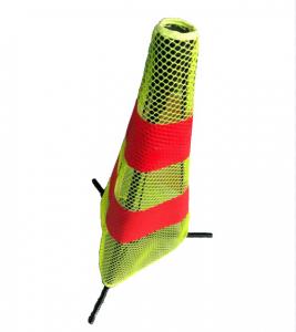 Best Reflective Collapsible Road Traffic Cones 600mm Textile Material wholesale