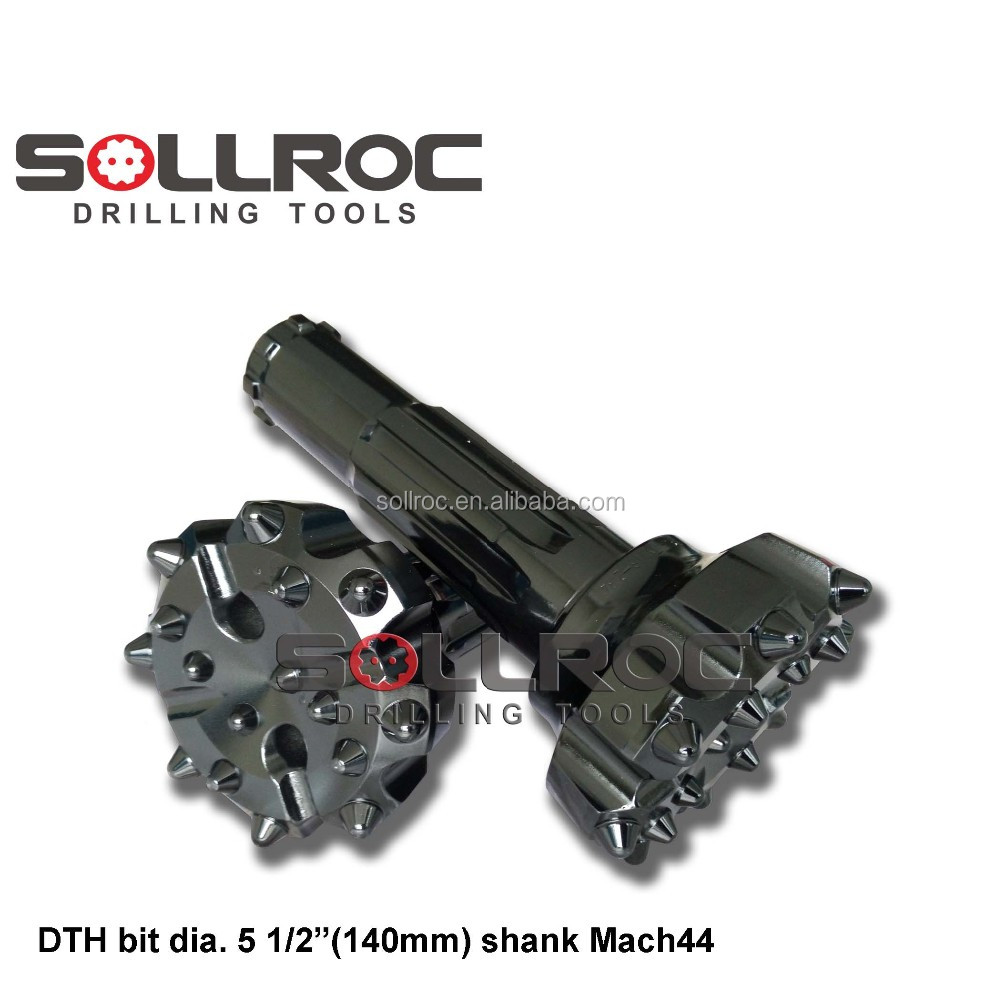 Forged Carburized Steel High Performance DTH Drill Bits for Well Drilling and Coal Mining
