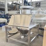 Sealed Structure And Negative Pressure Bulk Bag Unloader For Dust Control Clean