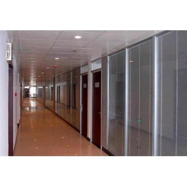 Geling Meeting Room Demountable Partition Wall 1000-4500mm With Blind