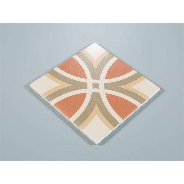 Yellow Non-Slip 20x20cm Ceramic Rustic Tile for Floor and Wall