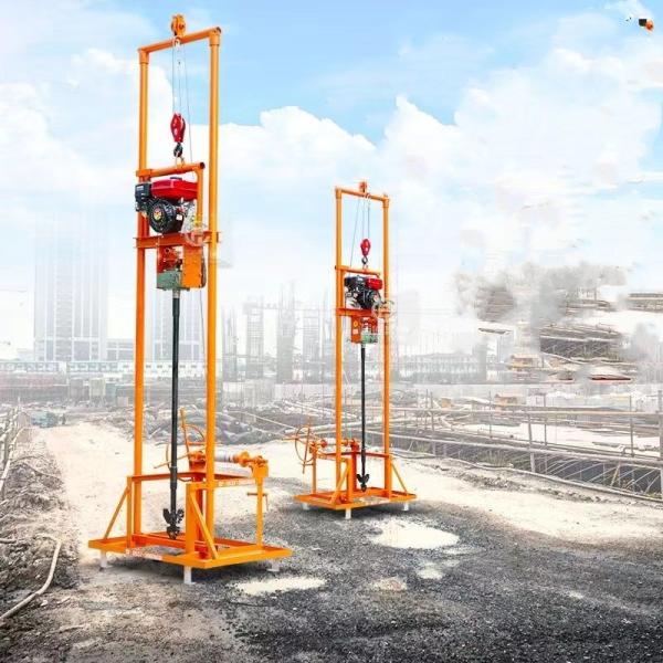 Cheap 80 Meter Household Farm Water Well Drilling Rig is Easy to Operate for sale