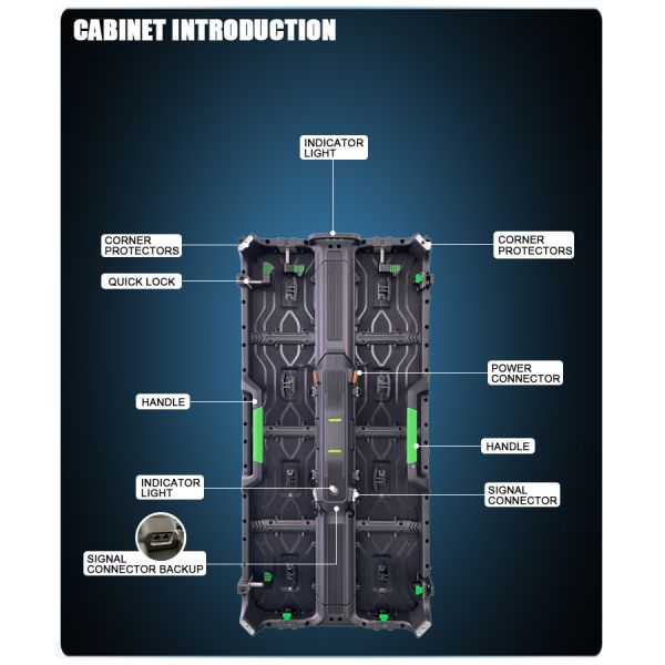 Customized LED Big Stage Backdrop LED Display Screen for Concert