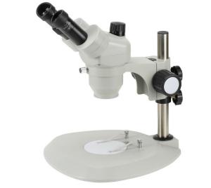 Long Working Distance Trinocular Stereo Zoom Microscope Magnification 7X - 40X