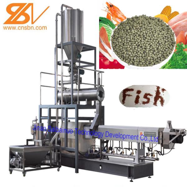 Cheap SLG95 Fish Feed Extruder Pellet Making Machine Engineer Install Service for sale