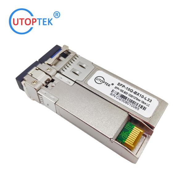 10Gb/s SFP+ SM Bidi LC 10km 1270/1330nm Fiber optical sfp transceiver module for cisco/huawei/Linksys/Mikrotik