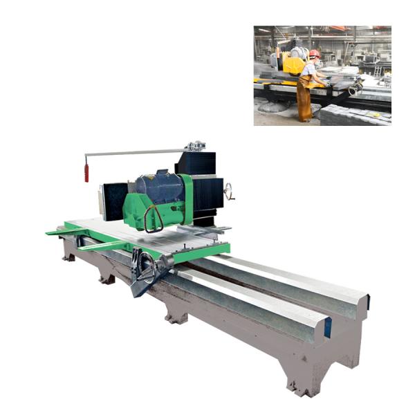 Cheap Manual 600mm Blade 3000x1400mm Stone Cutting Machine For Granite Marble Slabs for sale