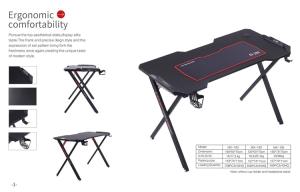 China 100 X 60 X 75 Cm 16kg Ergonomic Gaming Table Adjustable Ergonomic Portable Multi Functional Laptop Desk on sale
