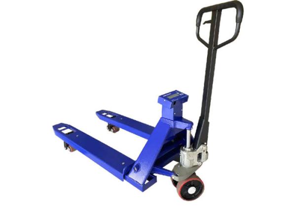 Cheap 1 Ton 3T Capacity Hydraulic Pump Manual Pallet Jack With Weight Scale for sale