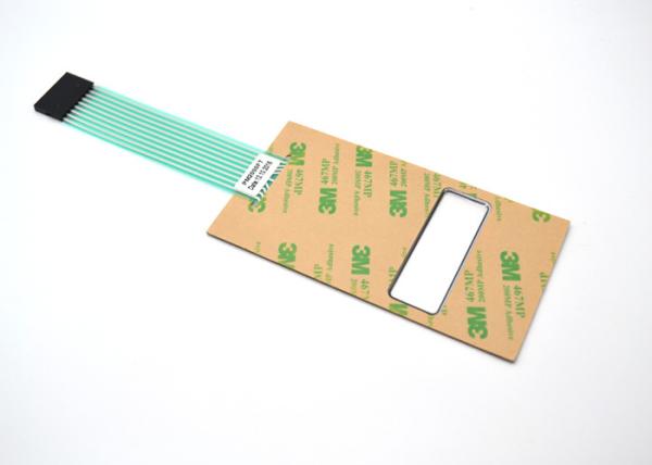 Cheap Dust Proof Push Button Membrane Switch / Gases Proof Sealed Membrane Keypad for sale