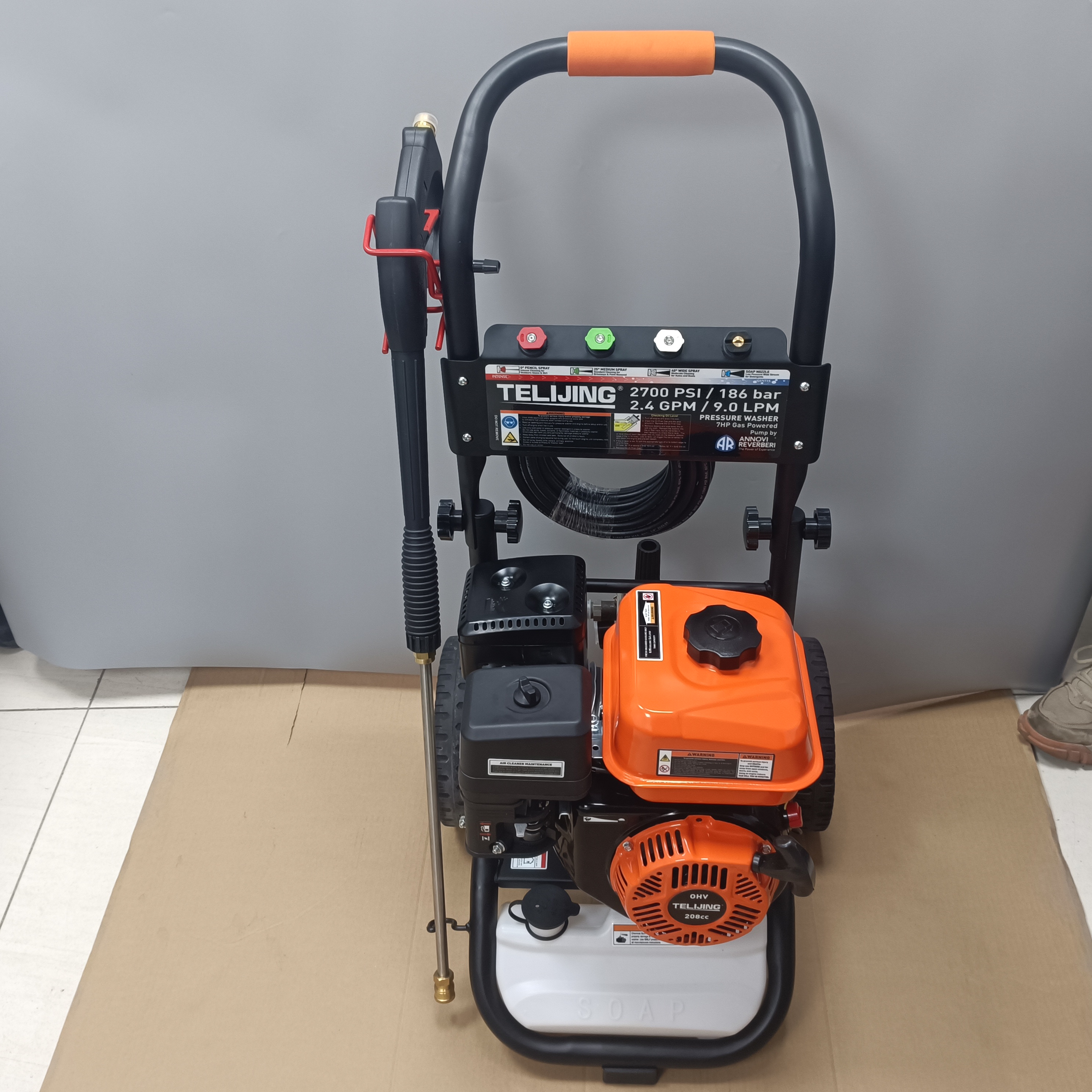 OEM Italian AR Pressure Pump Electric High Pressure Cleaner for Beverage Processing