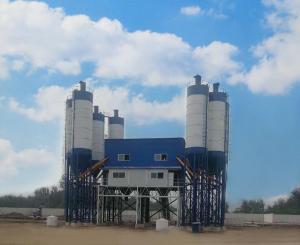 China Automatic Stabilized Soil Mixing Plant , No Sewage Discharge Cement Batching Plant on sale