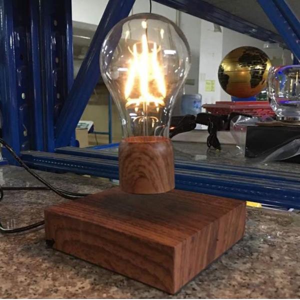 magnetic floating levitate flying led bulb lamp