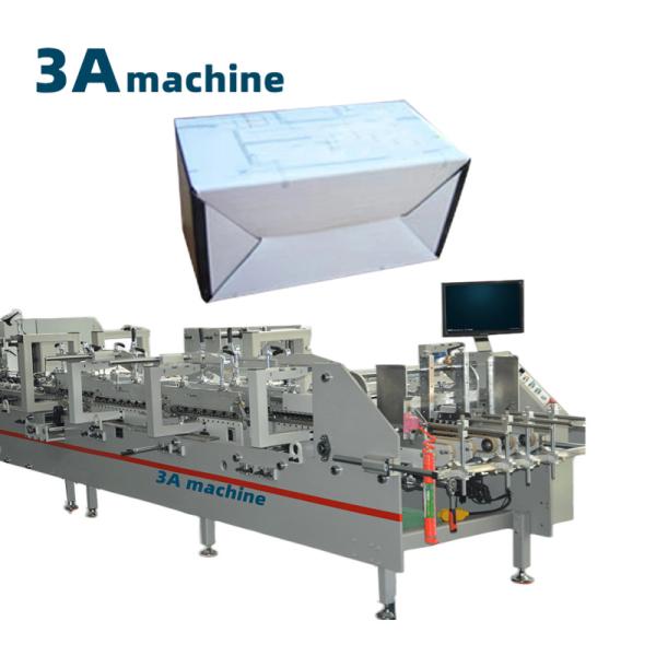 Cheap CQT900YG-2 Pre-Folded Bottom Lock Box Making Folder Gluer Machine for Printing Shops for sale