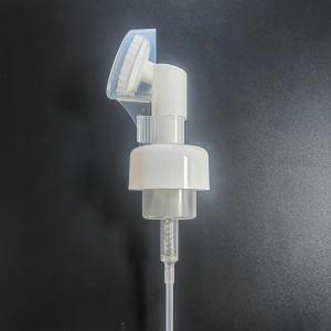 K513 Plastic Facial Mousse Foam Pump Dispenser With Brush