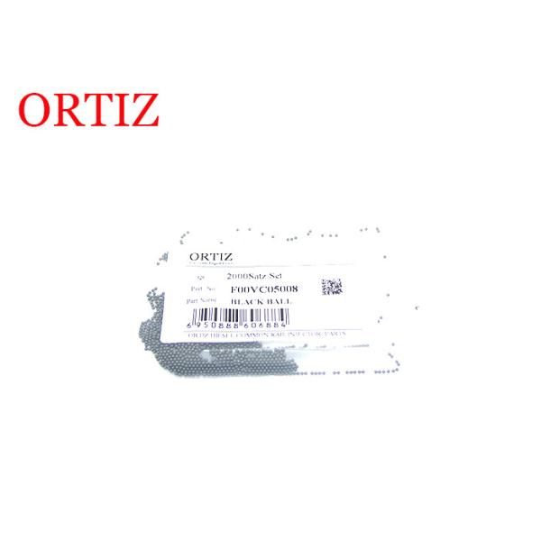 Lightweight BOSCH Injector Parts Ceramic Ball Type Black Color F00VC05008