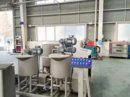 Cheap Automatic Small Chiffon Cake Aeration System With Siemens PLC Control for sale