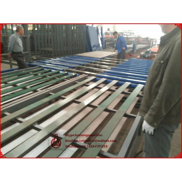 Fiber Cement Panel Roll Forming Machine for 6 mm - 18 mm Thickness 1.2 m Width Board