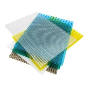 Best 5mm Anti UV Translucent Polycarbonate Hollow Sheets Waterproof Durable wholesale