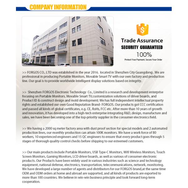 Large Portable Monitor 18.5 inch 1080P FHD USB-C with Kickstand for Gaming Laptop Xbox PS4/5