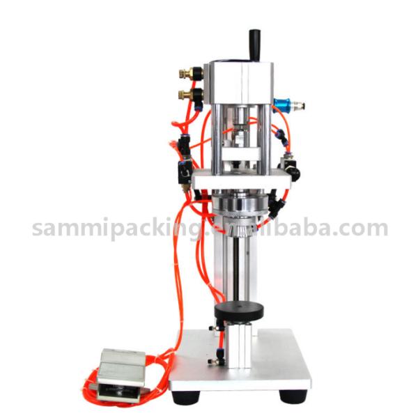 Hot Sale CH-200 Semi-automatic Perfume Bottle Crimper/ Pneumatic Perfume Capping Machine With Good Price