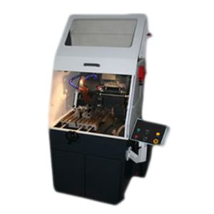 China Vertical Metallographic Cutting Machine , Metallographic Specimen Cutting Machine on sale