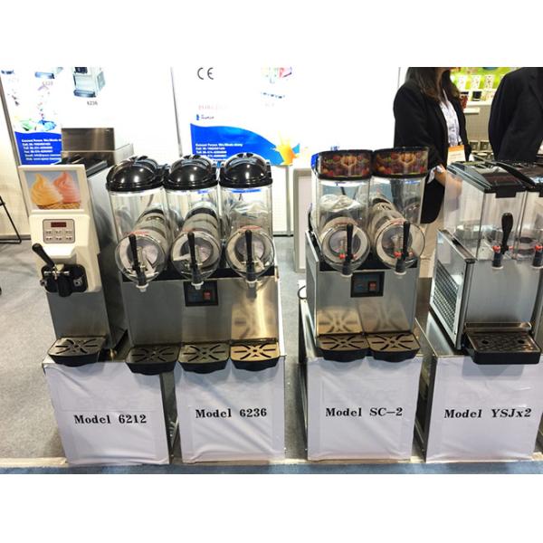 3 Tanks Commercial Frozen Drink Maker For Restaurant Use High Performance
