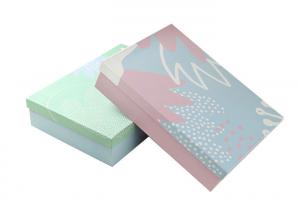 Best Biodegradable Custom Printed Gift Boxes Art Paper Material CMYK / Pantone Color wholesale