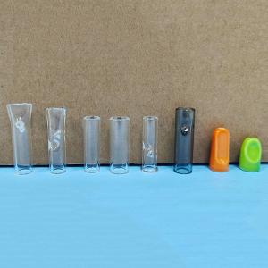 Best Customized Cross Shaped Glass Smoking Tips 8MM Filter Tips wholesale