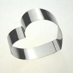 RK Bakeware China Foodservice NSF Heart Shape Stainless Steel Mousse Cake Ring