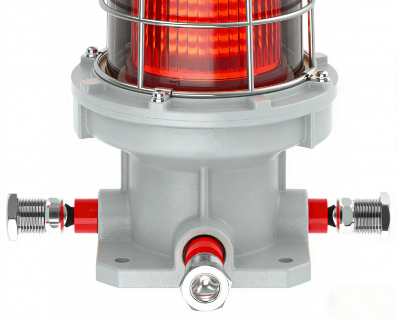 Explosion Proof LED Aircraft Warning Light for Hazardous Areas