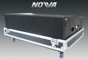 Best High Output Dual 12&quot; Line Array Subwoofer 136 dB For DJ Stage / Concert wholesale