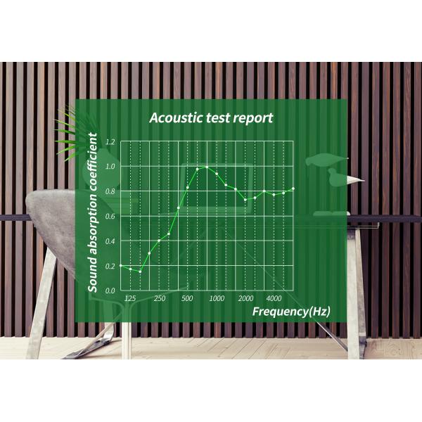Installation Accessories Wood Frame Wall Paneling with Polyester Fiber Acoustic Panel