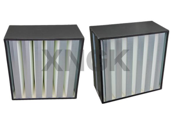 Cheap V Cell Design High Volume Hepa Panel Filter for sale