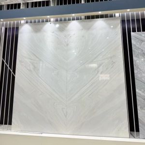 Italian Palissandro Classico Marble Luxury Stone Book-match Background Feature