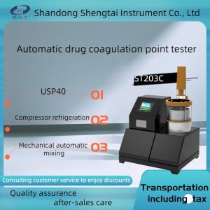 China ST203C Automatic Drug Coagulation Point Instrument Polyethylene Glycol Acetic Acid Coagulation Point Detection on sale