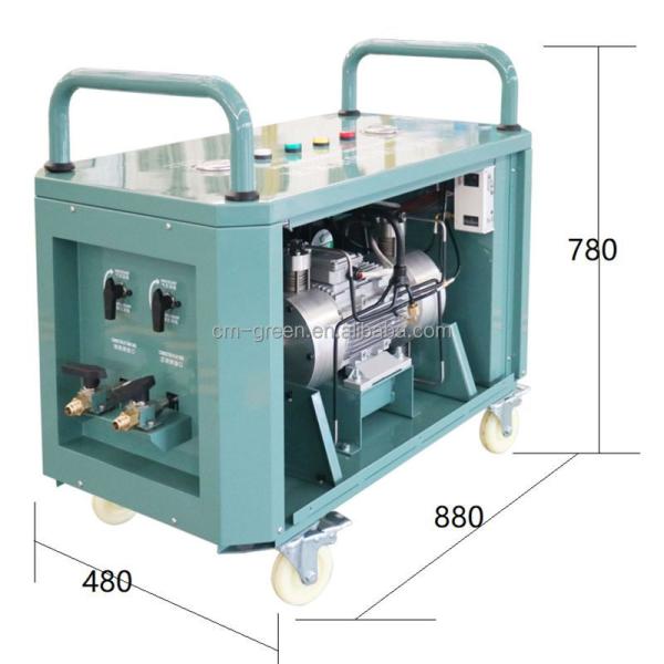 10Pa PLC Automatic Refrigerant Filling Machine Ac Recharge Machine