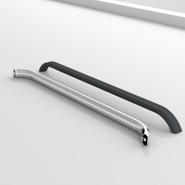 Aluminum Kitchen Cabinet Pull Bridge Bow Handles Decorative Hardware