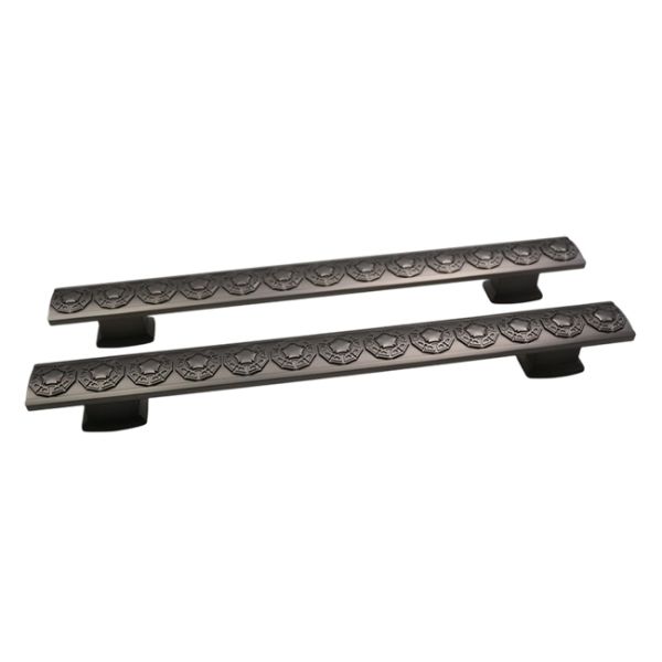 Aluminum Metallic Antique Bronze Glass Door Pull Handle