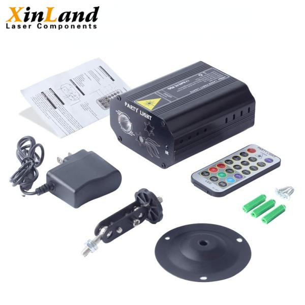 Multiple Patterns Strobe Stage Light Sound Activated For Parties Bar