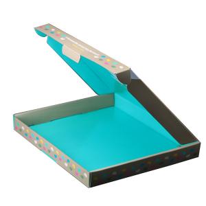 Best Blue Self Erecting PMS Foldable Paper Box Matt Lamination ODM wholesale