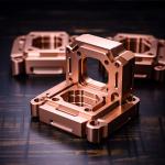 Custom Milled Machining CNC Part Machining Precision Milling Service CNC Copper