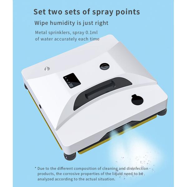 40ML Glass Vacuum Cleaner 110V - 240V Automatic Window Cleaner Robot